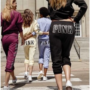 Y2K PINK Victoria's Secret Jogger Pants -